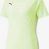 Puma T-shirts Functioneel Shirt TeamLIGA Dames Neongeel