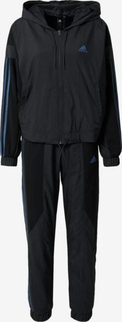 Adidas Sportswear Trainingspakken Trainingspak Gametime Dames Donkergrijs / Zwart