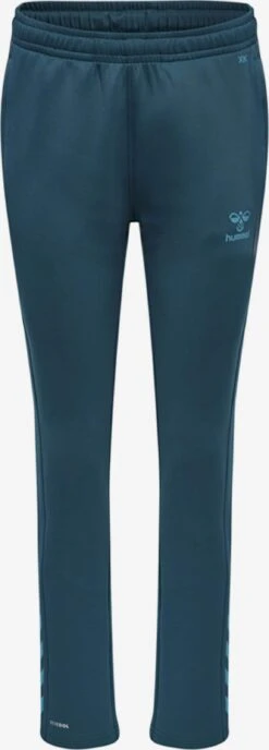 Hummel Lange Broeken Slimfit Sportbroek Dames Blauw
