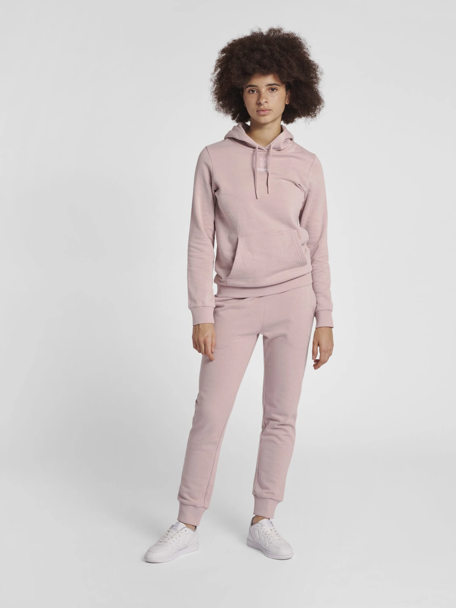 Hummel Lange Broeken Tapered Sportbroek Dames Pastelroze 7 Hummel Lange Broeken Tapered Sportbroek Dames Pastelroze - Afbeelding 5