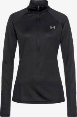 Under Armour Longsleeves Functioneel Shirt Tech Dames Zwart