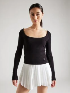 Guess Longsleeves Functioneel Shirt EDIE Dames Zwart -Hummel Winkel ae8f29a484bbebb0e26daa58c3a1451e