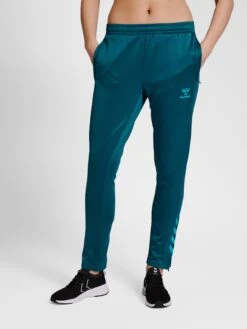 Hummel Lange Broeken Slimfit Sportbroek Dames Blauw -Hummel Winkel aec22c37e8f6ce0c7b10fb8543ddf17f