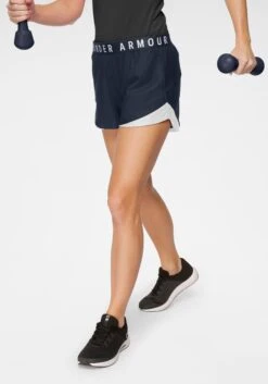 Under Armour Shorts Regular Sportbroek Play Up Dames Nachtblauw -Hummel Winkel b4064d18bd377b5041239f9919f302bd