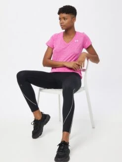 Under Armour T-shirts Functioneel Shirt Dames Roze Gemêleerd -Hummel Winkel b5f8a96537a309db1d8176dc720e138d