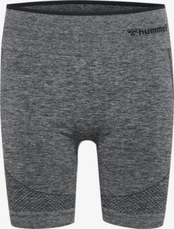 Hummel Shorts Skinny Sportbroek Dames Grafiet
