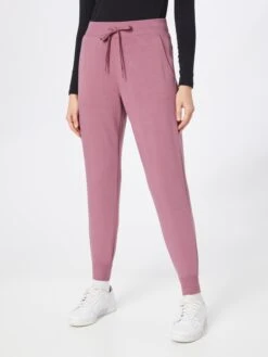 Lange Broeken Tapered Sportbroek Dames Roze Gemêleerd -Hummel Winkel b640e0768be4110672859ffb377d486a