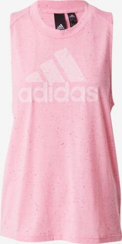Adidas Sportswear Tops Sporttop Dames Oudroze / Pastelroze