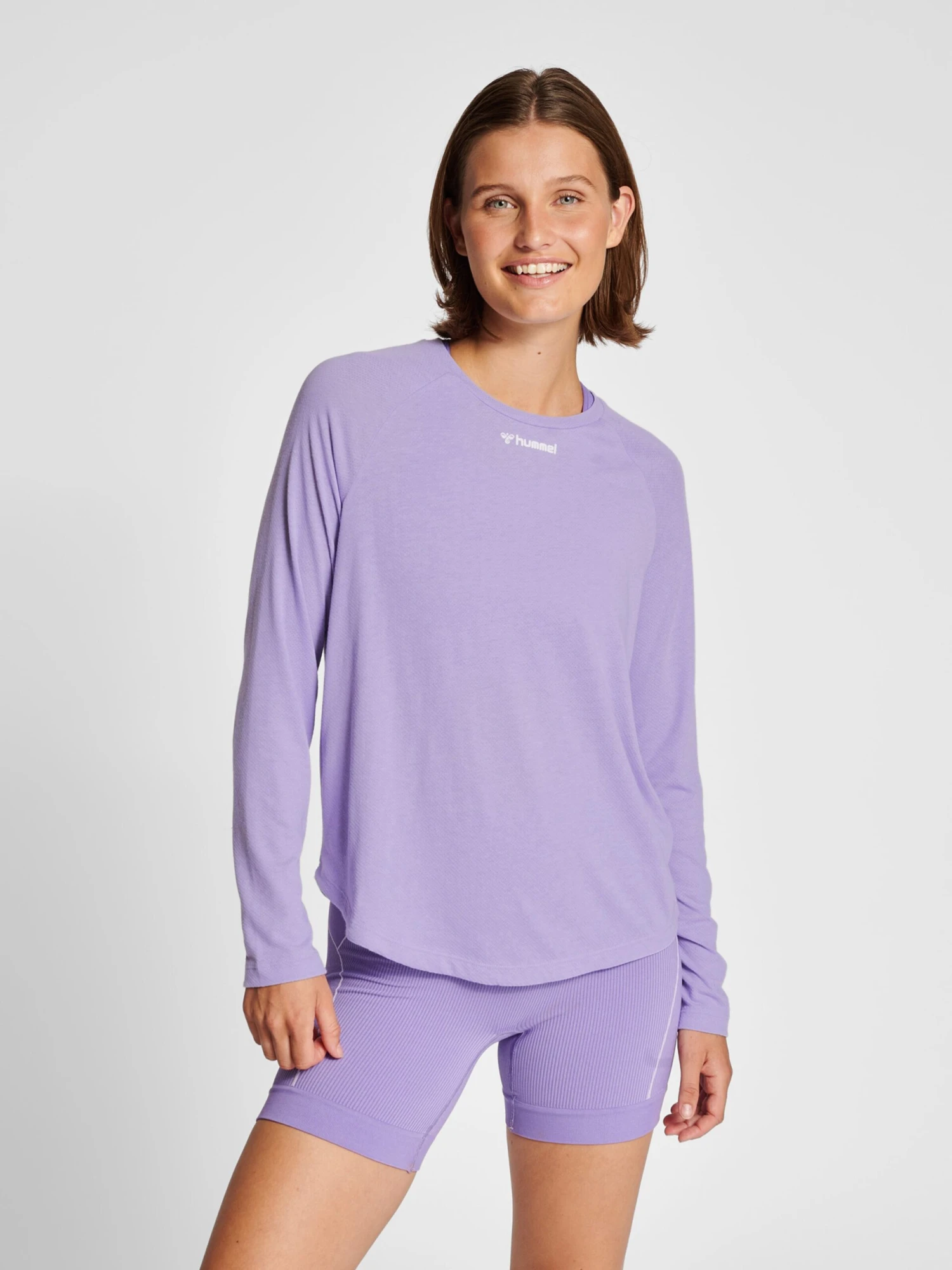 Hummel Longsleeves Functioneel Shirt Dames Lavendel 6 Hummel Longsleeves Functioneel Shirt Dames Lavendel - Afbeelding 4
