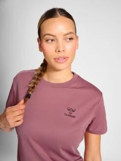 Hummel T-shirts Functioneel Shirt Dames Roodviolet -Hummel Winkel b980b69452029cf9f06e350c0720157b