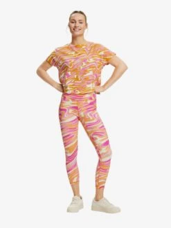 T-shirts Functioneel Shirt Dames Oranje / Pink -Hummel Winkel c65d9ccfdf1893f5e7f3a11037ec49b6