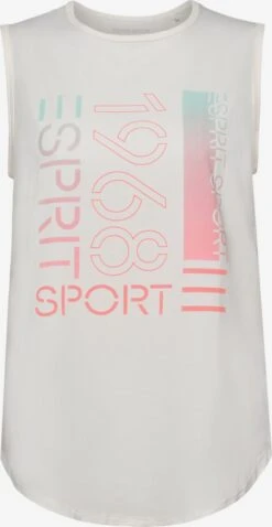 Tops Sporttop Dames Offwhite
