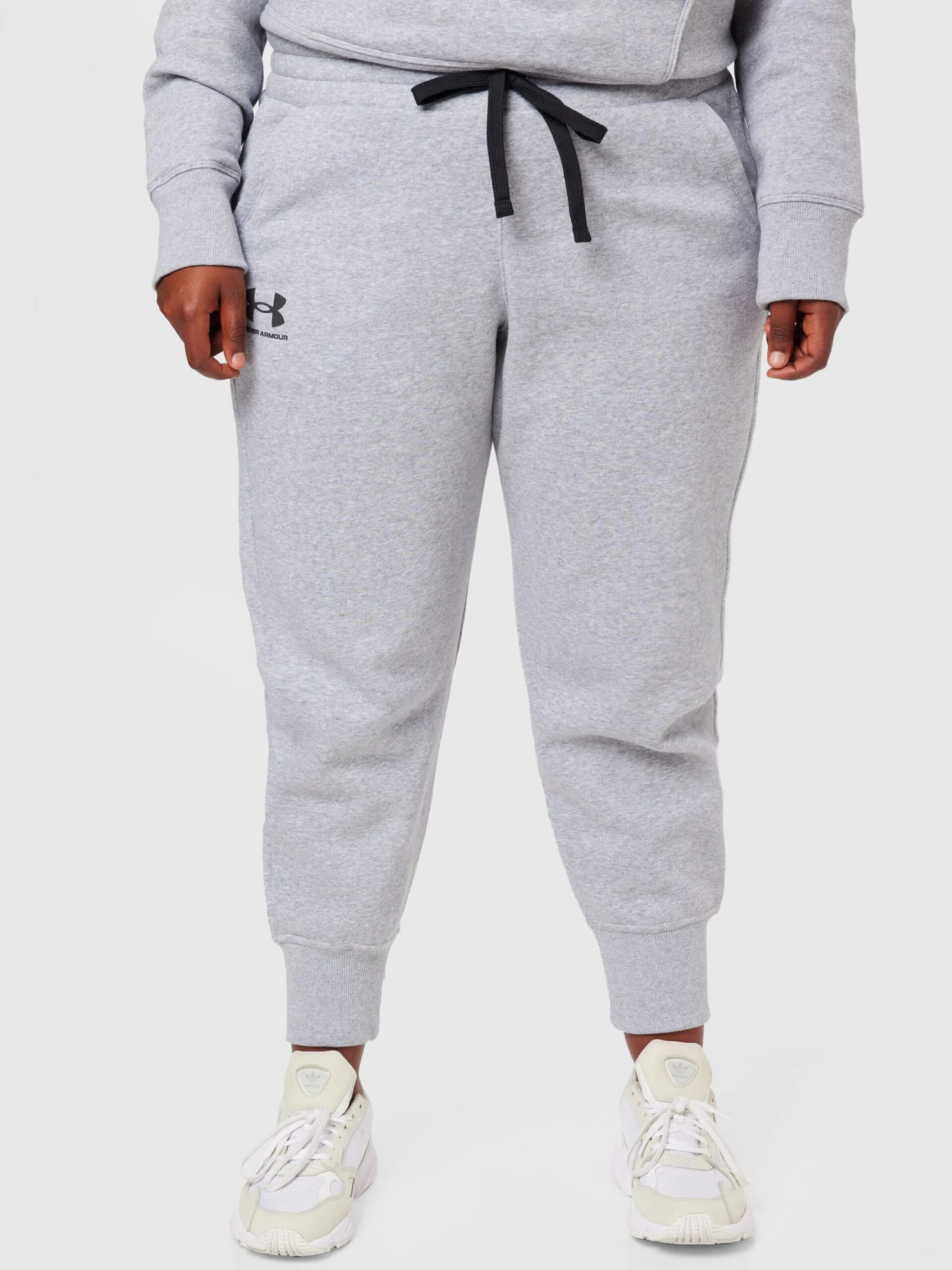 Under Armour Lange Broeken Tapered Sportbroek Dames Grijs Gemêleerd 4 Under Armour Lange Broeken Tapered Sportbroek Dames Grijs Gemêleerd - Afbeelding 2