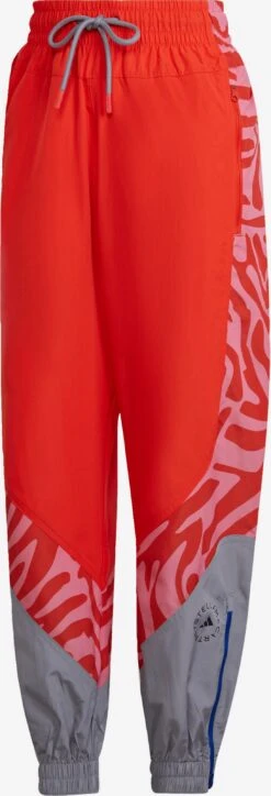 Adidas By Stella Mccartney Lange Broeken Tapered Sportbroek Dames Neonoranje
