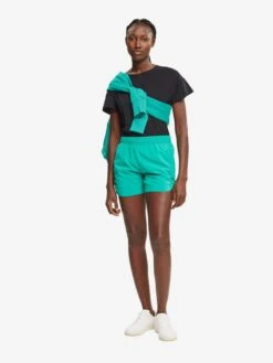 Shorts Regular Sportbroek Dames Jade Groen -Hummel Winkel d12bfe92681796b502629296035279fb