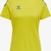 Hummel T-shirts Functioneel Shirt Dames Neongeel -Hummel Winkel d20643d424978dcb8e16acdbec1d62b1