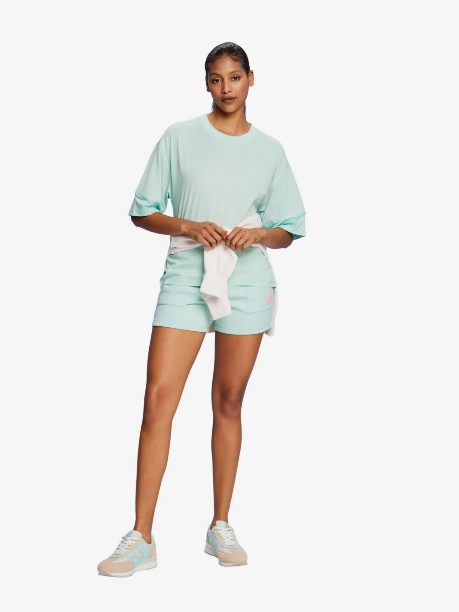 T-shirts Functioneel Shirt Dames Mintgroen 6 T-shirts Functioneel Shirt Dames Mintgroen - Afbeelding 4