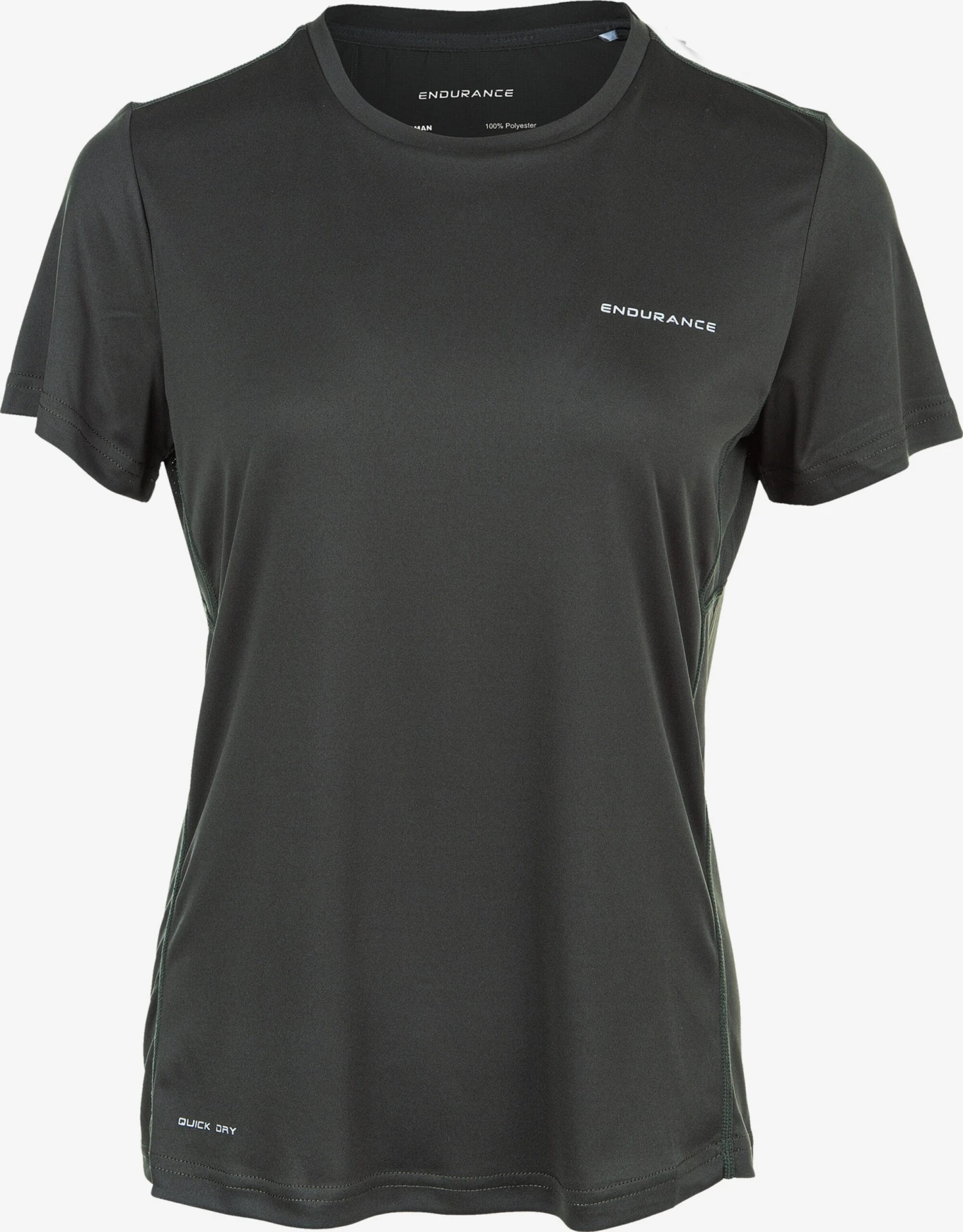 Endurance T-shirts Functioneel Shirt Milly Dames Donkergroen 3 Endurance T-shirts Functioneel Shirt Milly Dames Donkergroen