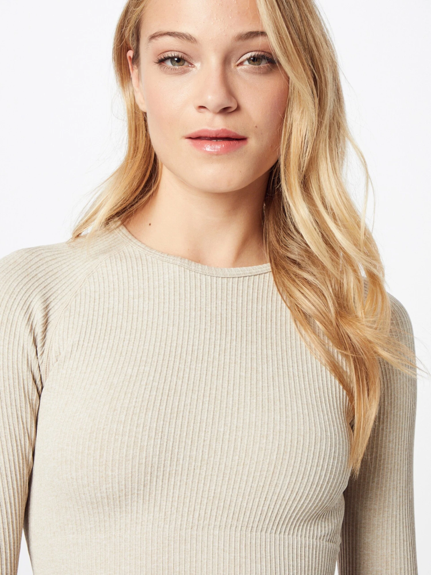 Aim'n Longsleeves Functioneel Shirt Dames Beige 4 Aim'n Longsleeves Functioneel Shirt Dames Beige - Afbeelding 2