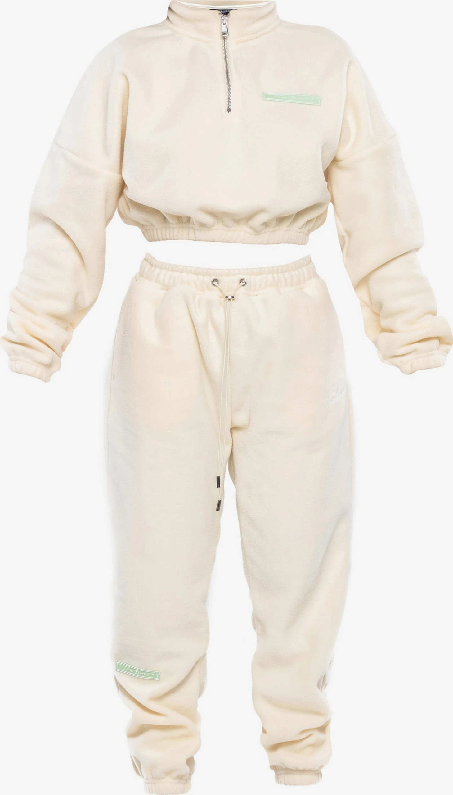 Trainingspakken Trainingspak Dames Ecru 3 Trainingspakken Trainingspak Dames Ecru