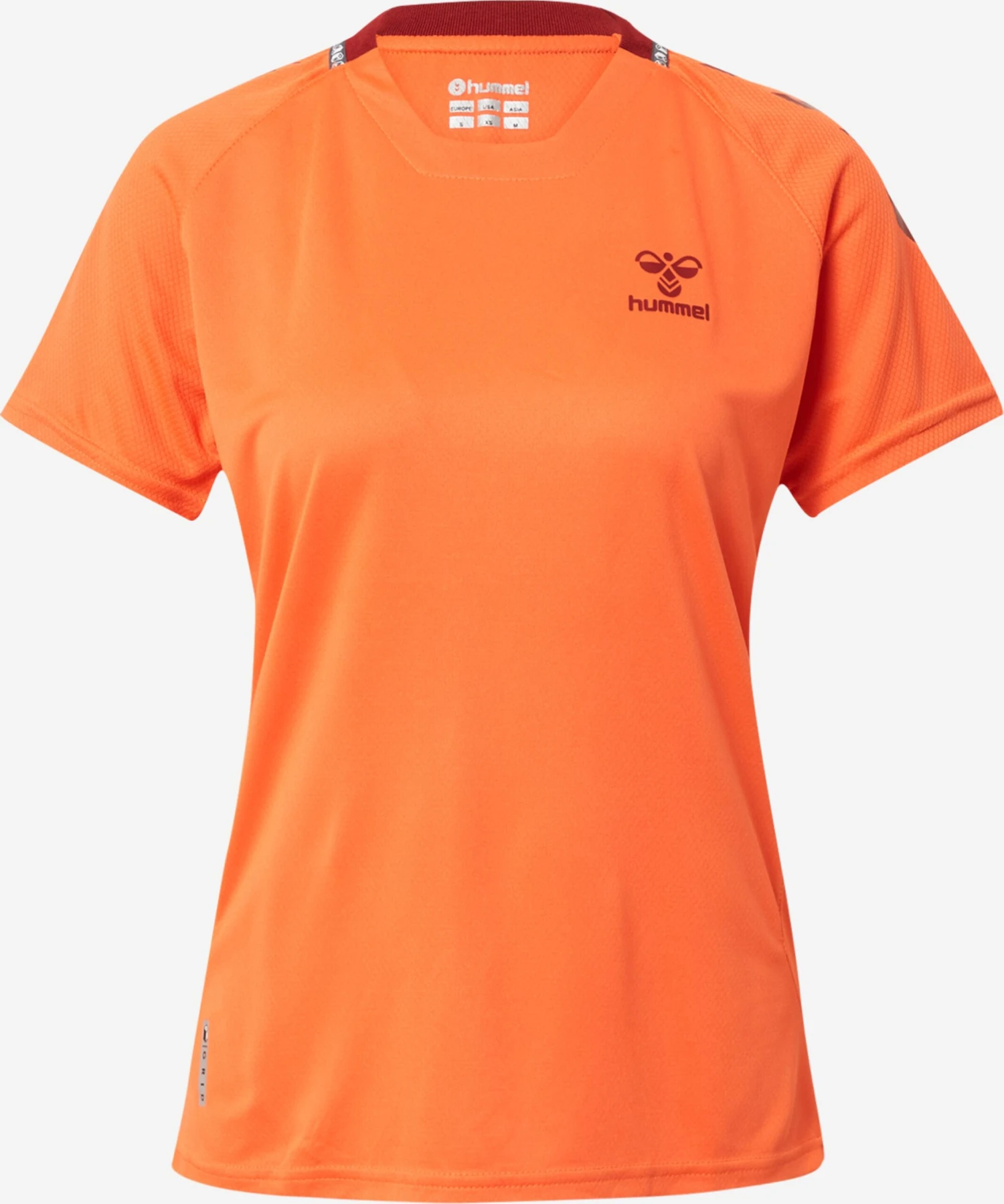Hummel T-shirts Functioneel Shirt Ongrid Dames Oranje 3 Hummel T-shirts Functioneel Shirt Ongrid Dames Oranje