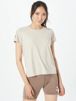 Hummel T-shirts Functioneel Shirt Taylor Dames Aardetinten / Donkergrijs -Hummel Winkel e1f4e4891c83b97770bbd87b9bc16d19