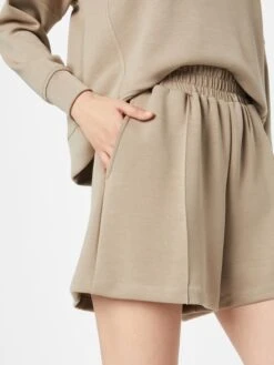 ATHLECIA Shorts Wide Leg Sportbroek Jacey Dames Taupe -Hummel Winkel e2abc090d54036deb82f127ac9960037