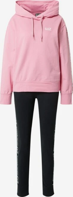 EA7 Emporio Armani Trainingspakken Trainingspak Dames Lichtroze / Zwart