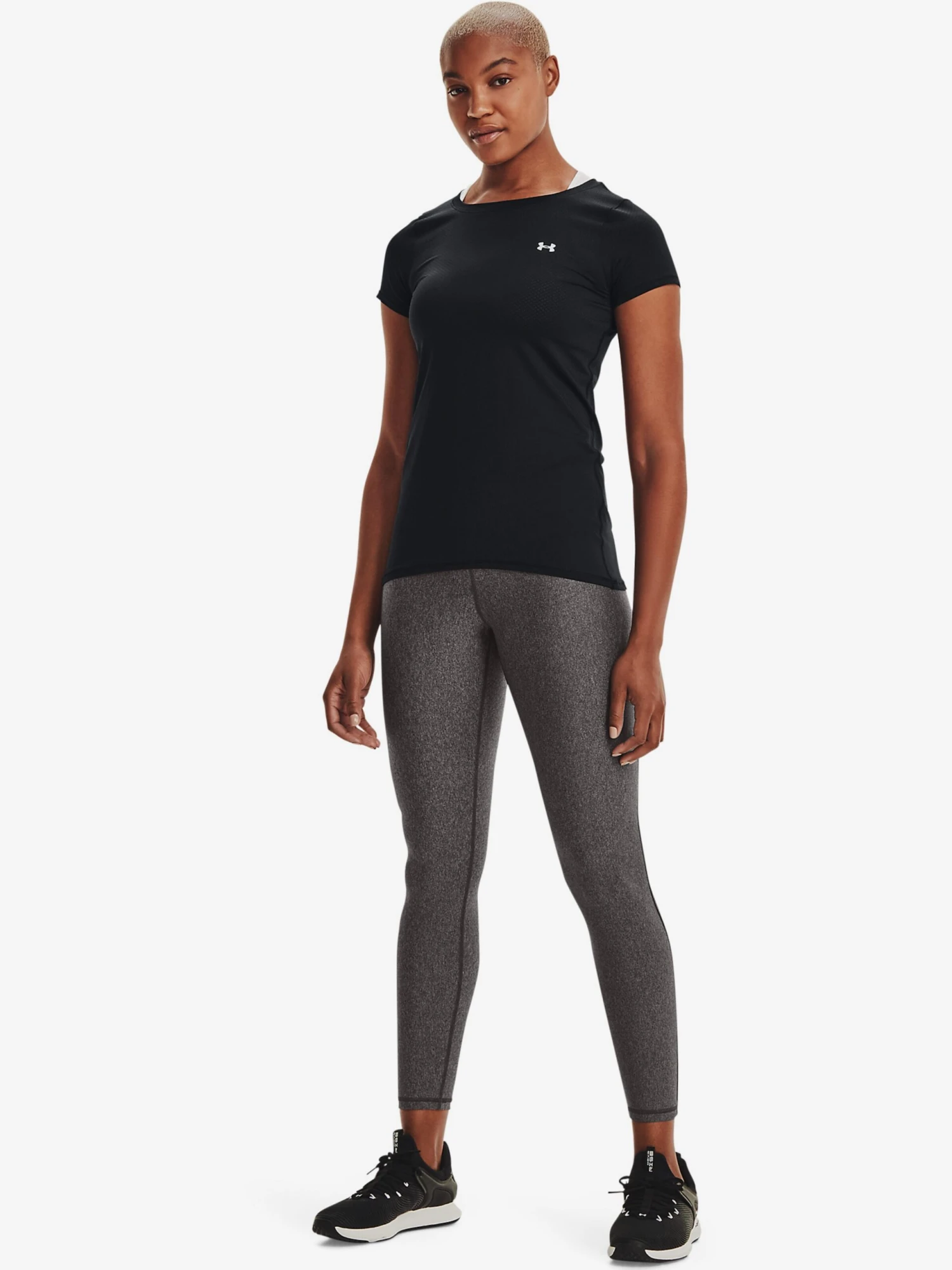Under Armour T-shirts Functioneel Shirt UA HG ARMOUR SS Dames Zwart 8 Under Armour T-shirts Functioneel Shirt UA HG ARMOUR SS Dames Zwart - Afbeelding 6