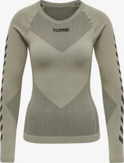 Hummel Longsleeves Functioneel Shirt Dames Greige
