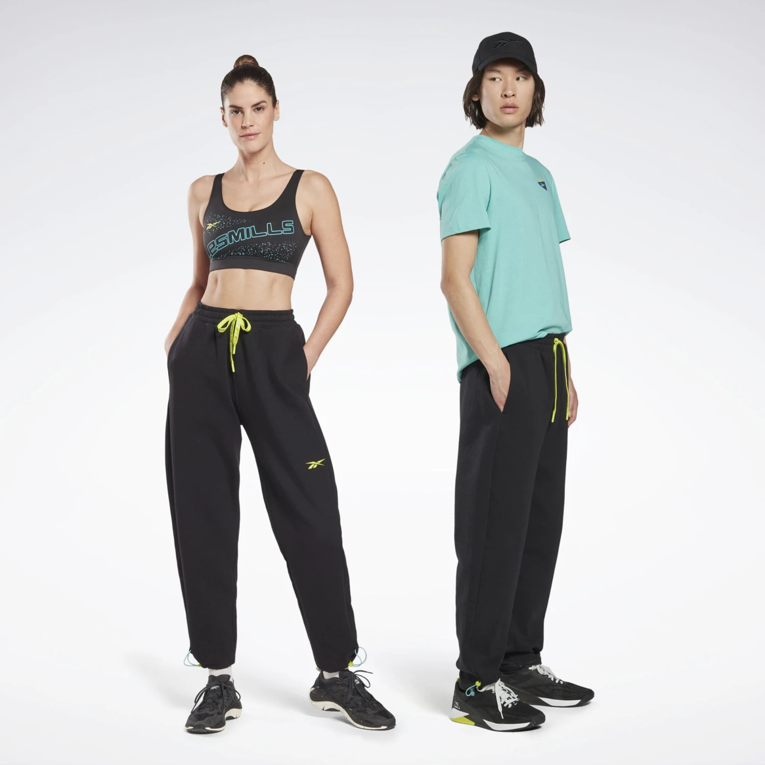 Lange Broeken Tapered Sportbroek Les Mills® Dames Zwart 5 Lange Broeken Tapered Sportbroek Les Mills® Dames Zwart - Afbeelding 3