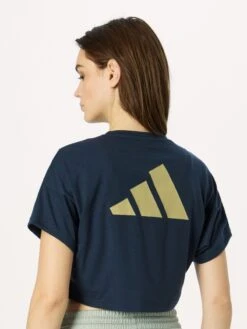 ADIDAS PERFORMANCE T-shirts Functioneel Shirt Dames Navy / Lichtblauw -Hummel Winkel f104c5876db6d00c61b3bb4f9ba81187
