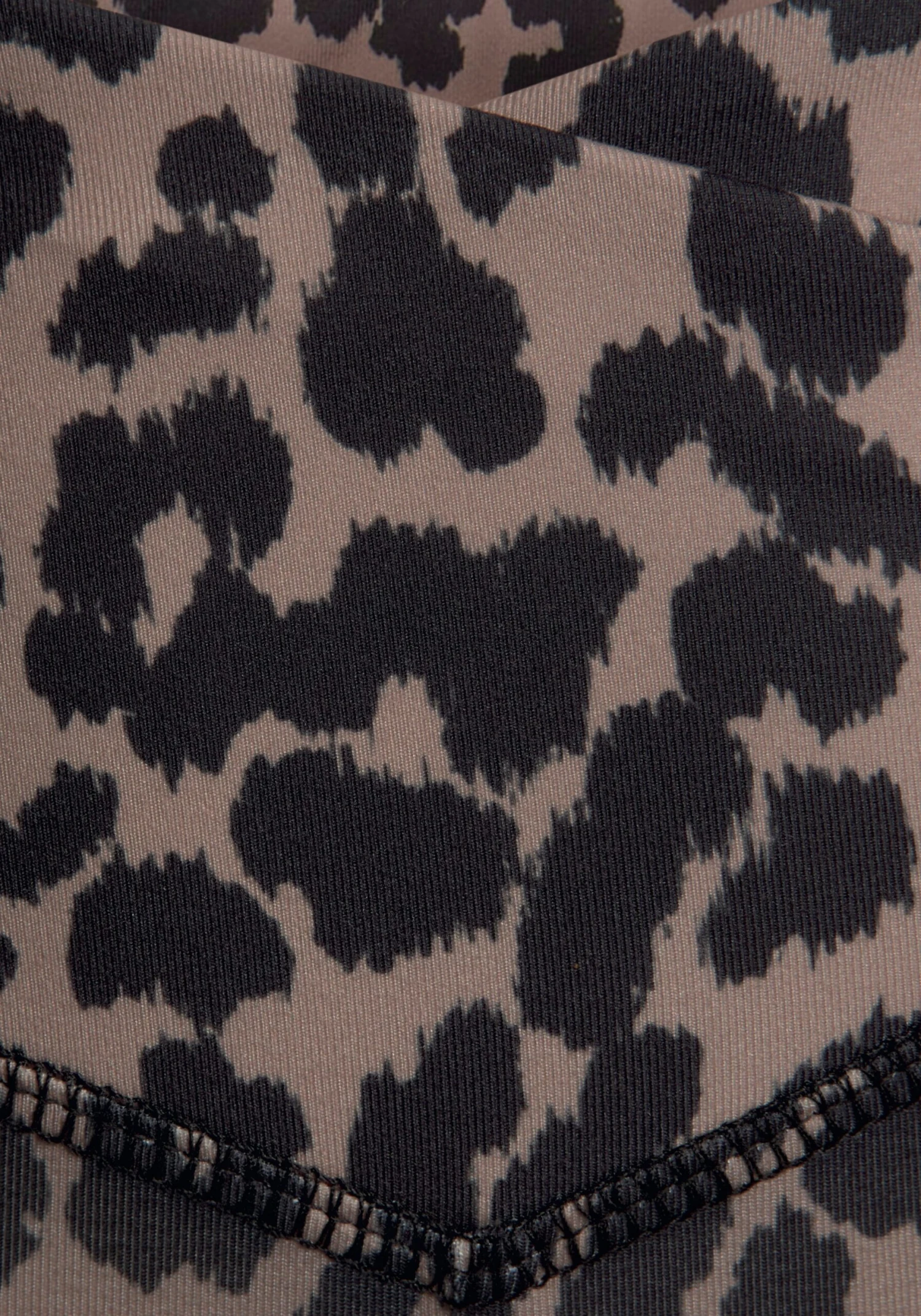 Shorts Skinny Sportbroek Dames Bruin 6 Shorts Skinny Sportbroek Dames Bruin - Afbeelding 4