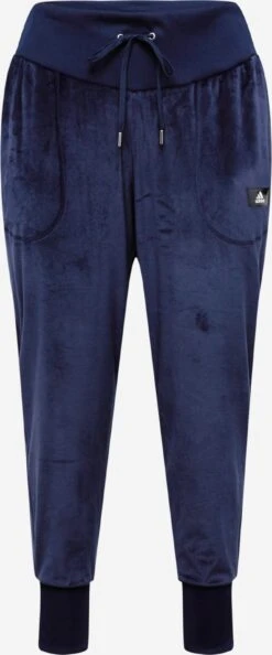 Adidas Sportswear Lange Broeken Tapered Sportbroek Dames Navy