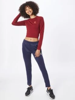 Hummel Longsleeves Functioneel Shirt Ongrid Dames Rood -Hummel Winkel f3657502f2d1888164062858ebb5aca0