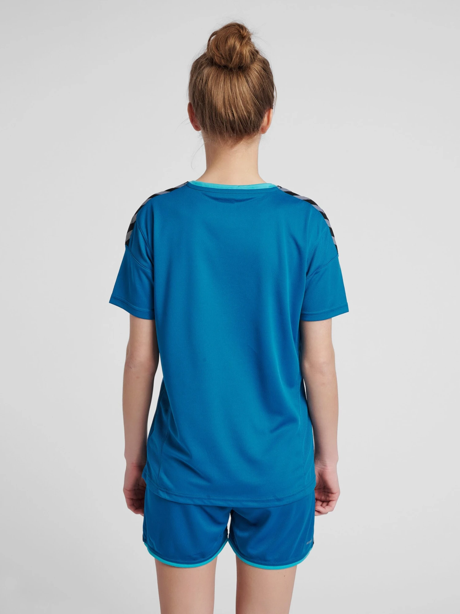 Hummel T-shirts Tricot Dames Hemelsblauw 8 Hummel T-shirts Tricot Dames Hemelsblauw - Afbeelding 6