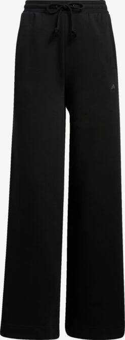 Adidas Sportswear Lange Broeken Wide Leg Sportbroek Dames Zwart