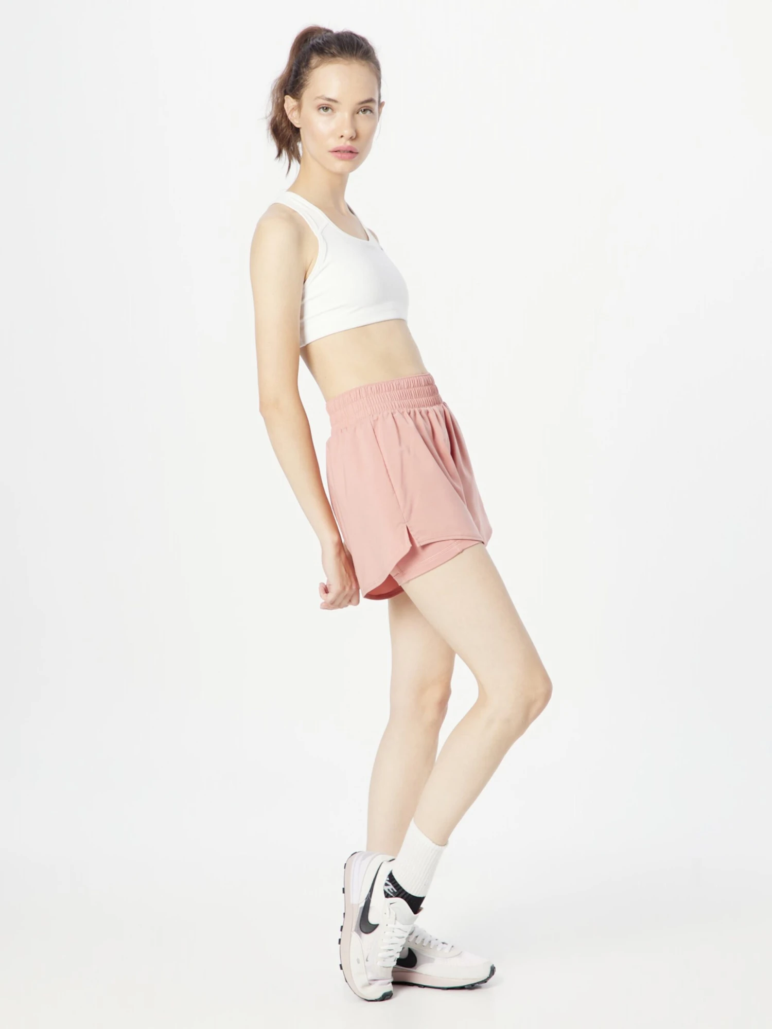 Nike Shorts Regular Sportbroek Dames Pastelrood 7 Nike Shorts Regular Sportbroek Dames Pastelrood - Afbeelding 5