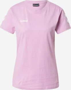 Hummel T-shirts Functioneel Shirt Dames Orchidee
