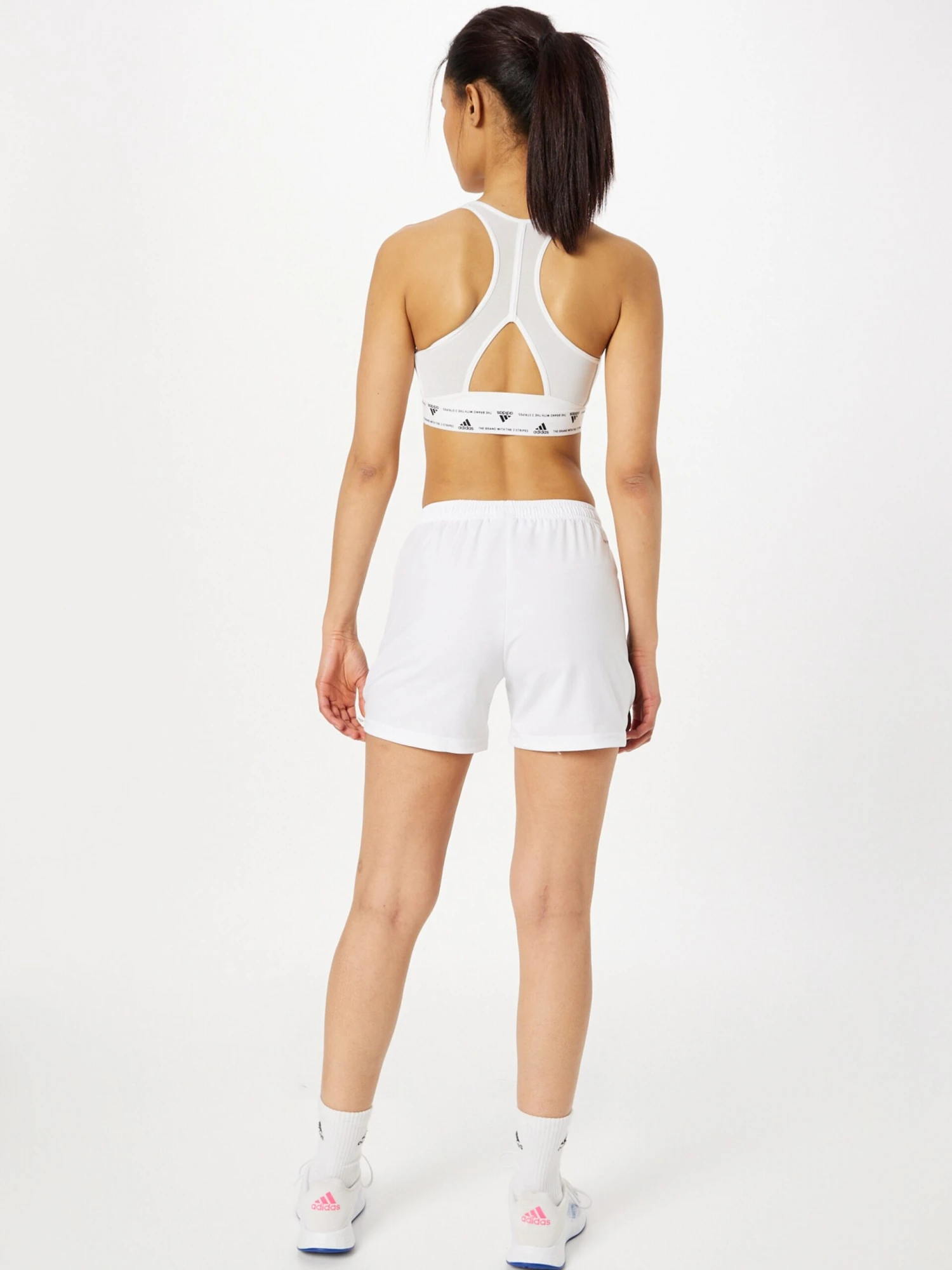 Adidas Sportswear Shorts Regular Sportbroek Dames Wit 6 Adidas Sportswear Shorts Regular Sportbroek Dames Wit - Afbeelding 4